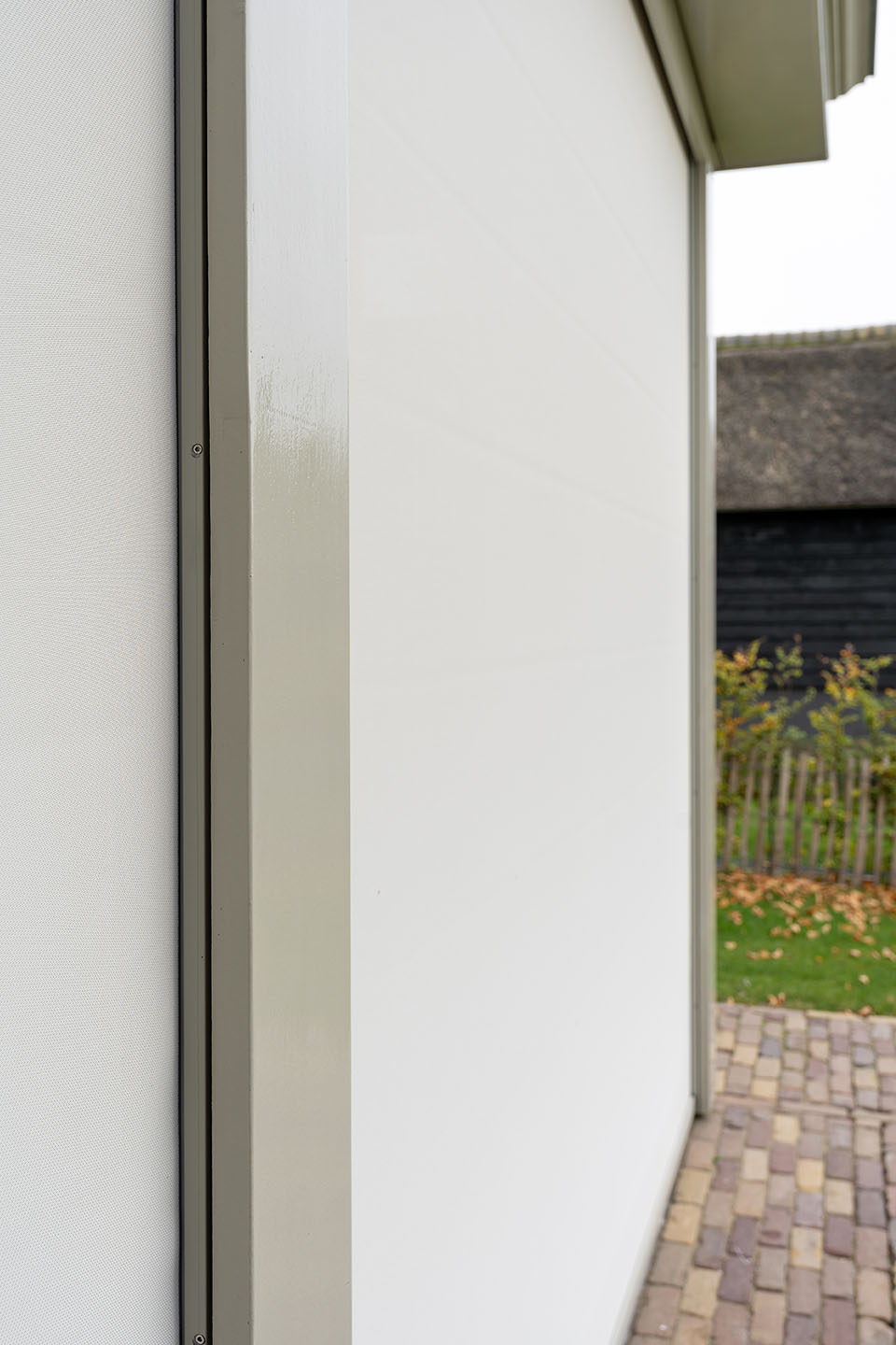 Serre met elektrisch scherm
