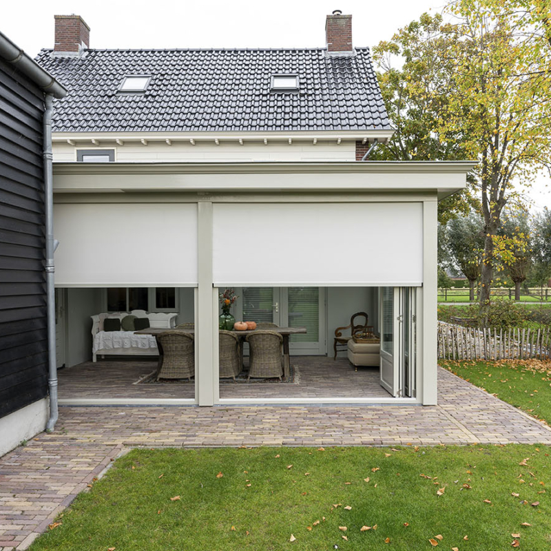 Landelijke serre in Wijk en Aalburg