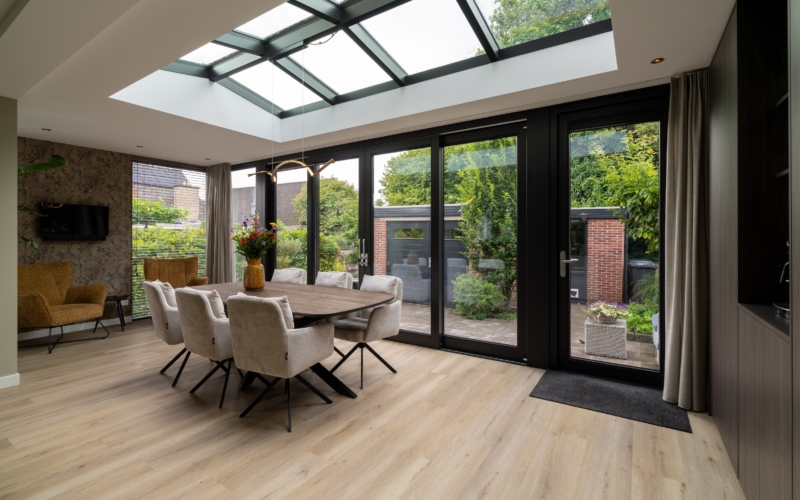 Verschil uitbouw en aanbouw serre