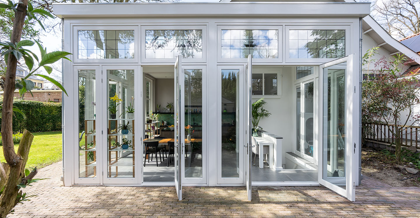 Klassieke serre laten bouwen in huis ter heide