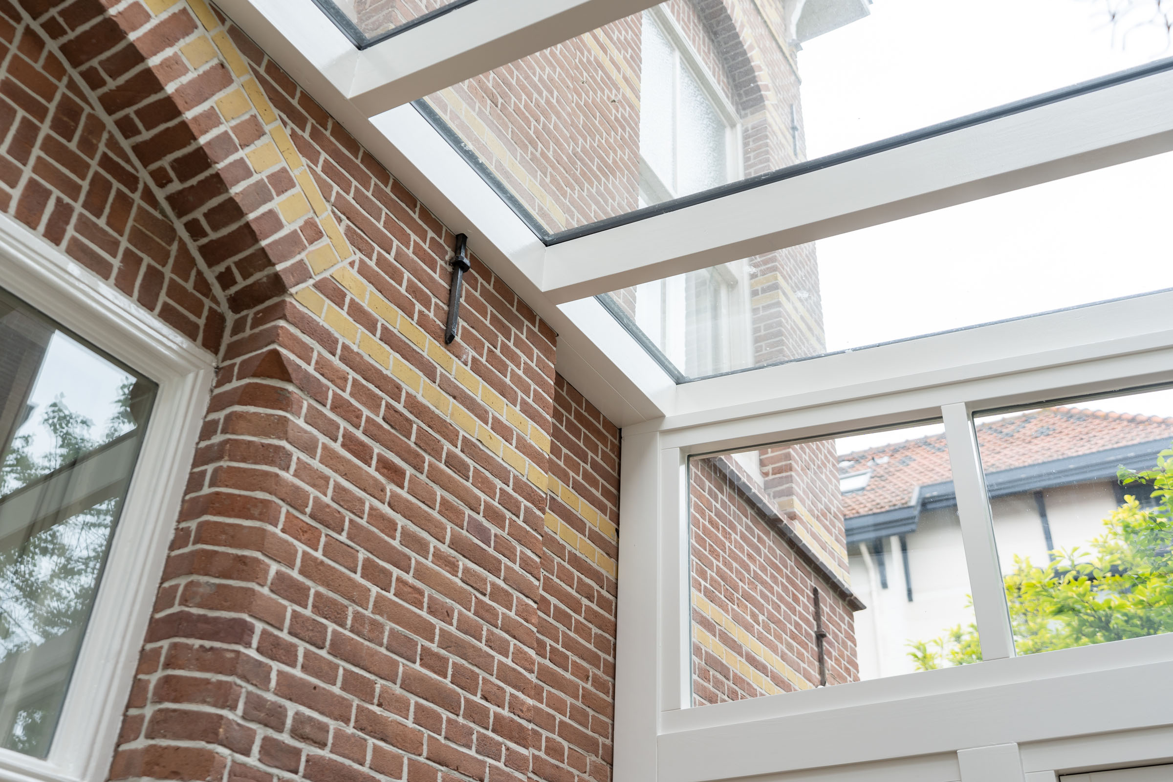 Tuinkamer met glazen dak