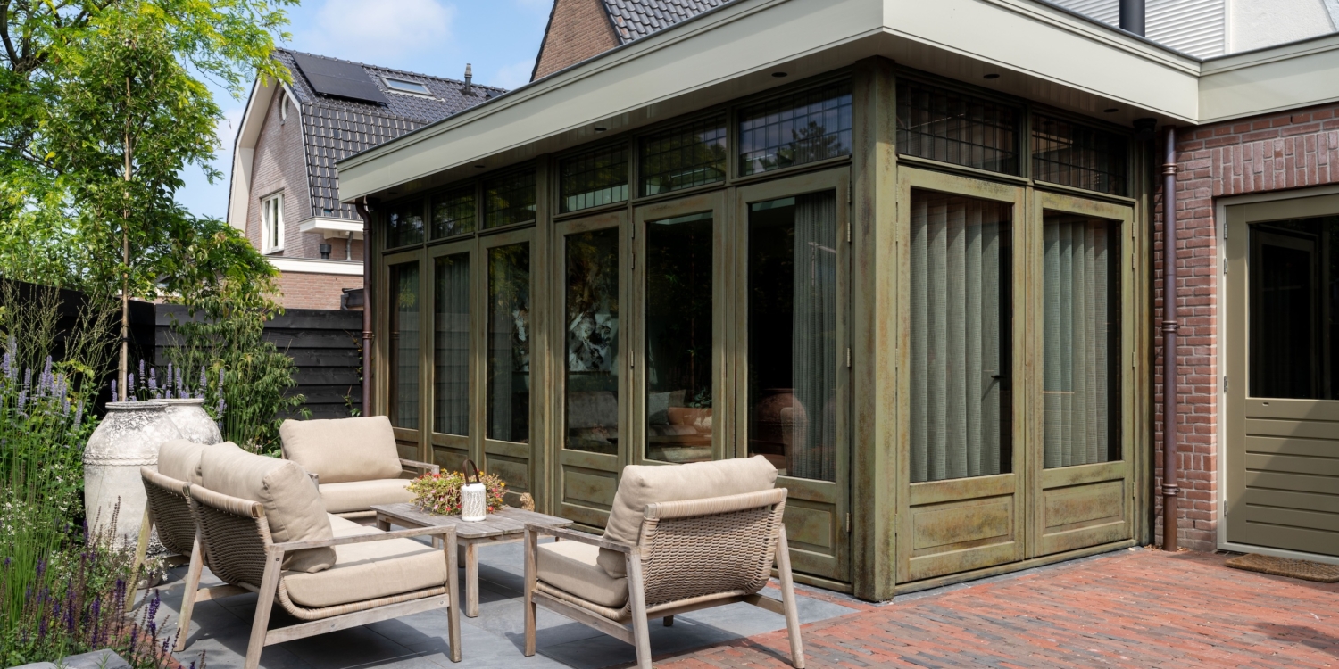 Serre uitbouw in Naaldwijk