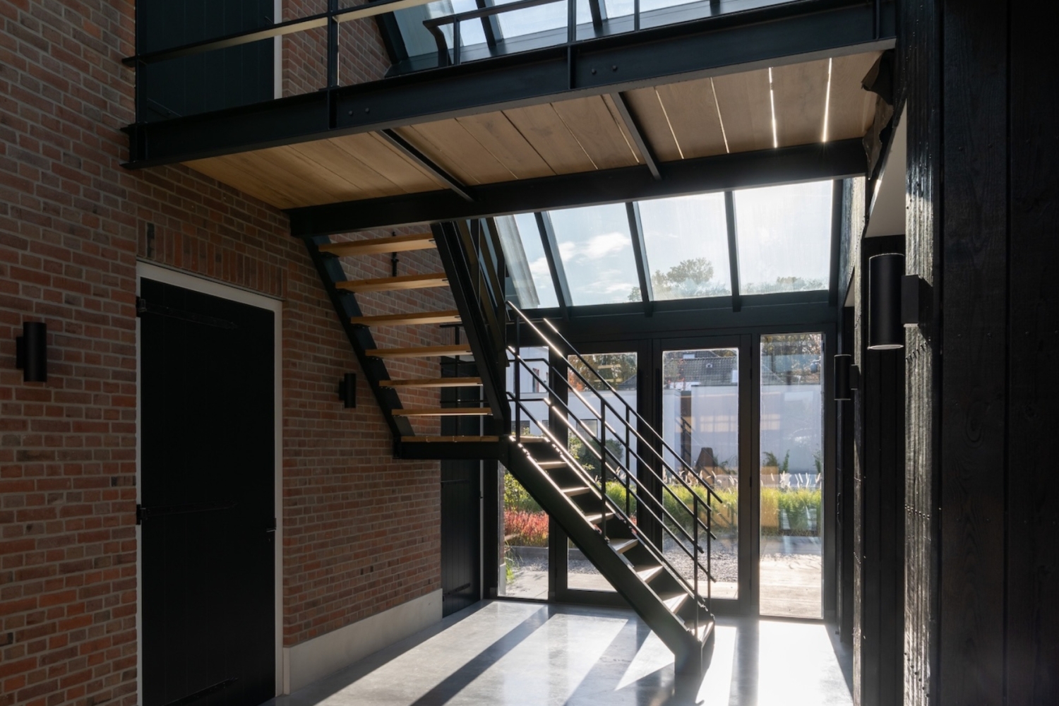 Verbindingsgang tussen woningen in Nieuwegein