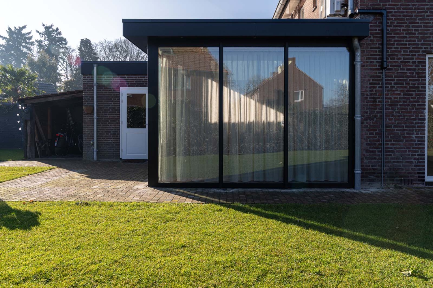 Serre uitbouw in Venray