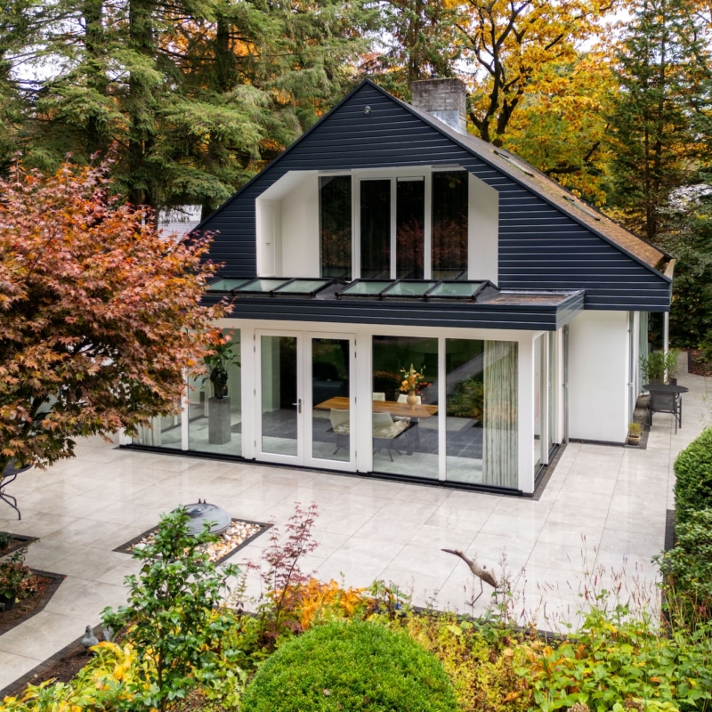 Moderne serre uitbouw in Apeldoorn